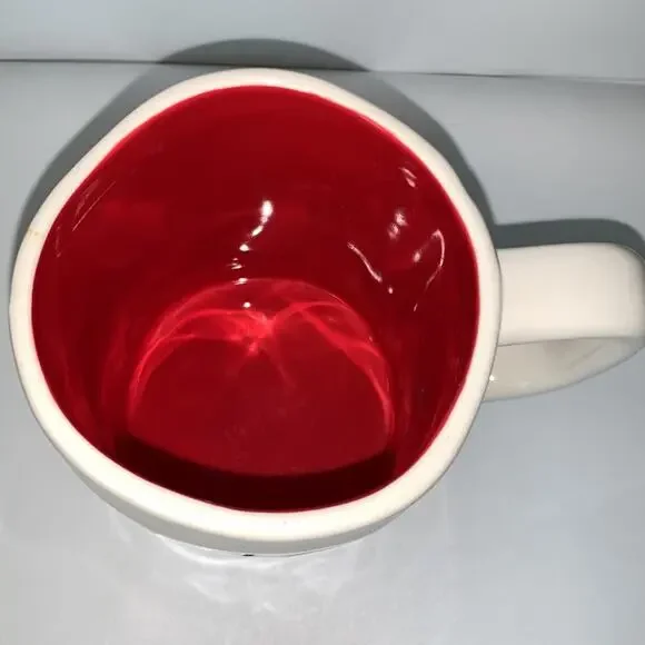 Rae Dunn HUGS KISSES Coffee Mug Cup Artisan Collection - Picture 2 of 4